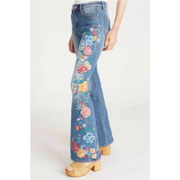 NWT Driftwood- Farrah Flare - Honey Suckle Size 26 - Picture 3 of 10